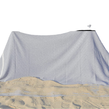 Plažni ručnik od čistog pamuka, dijamantni jacquard s resicama, GSM 400–500, 40 niti, YC marka