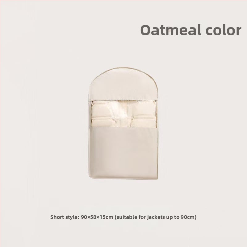 Прахозащитен закачен калъф за дрехи от Twill плат – прозрачен, удебелен, за гардеробно съхранение в дома