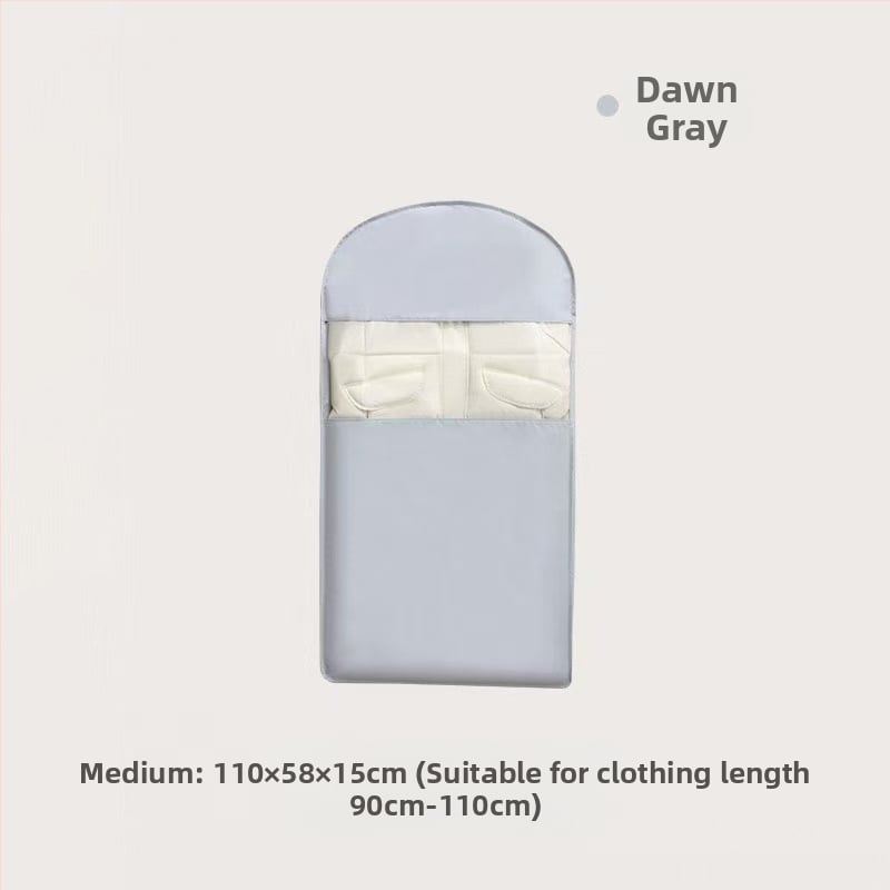Прахозащитен закачен калъф за дрехи от Twill плат – прозрачен, удебелен, за гардеробно съхранение в дома