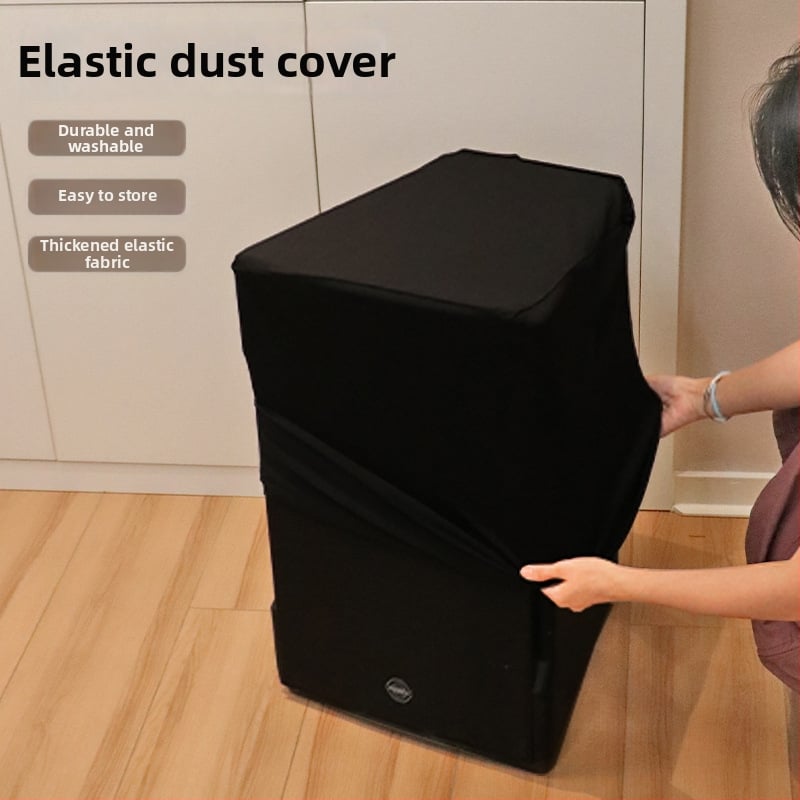 Elastīgs putekļu aizsargājošs vāciņš audio aprīkojumam un sadzīves tehnikai, Milk silk, pielāgojama, piemērots dzīvojamai istabai un komerciālām vietām