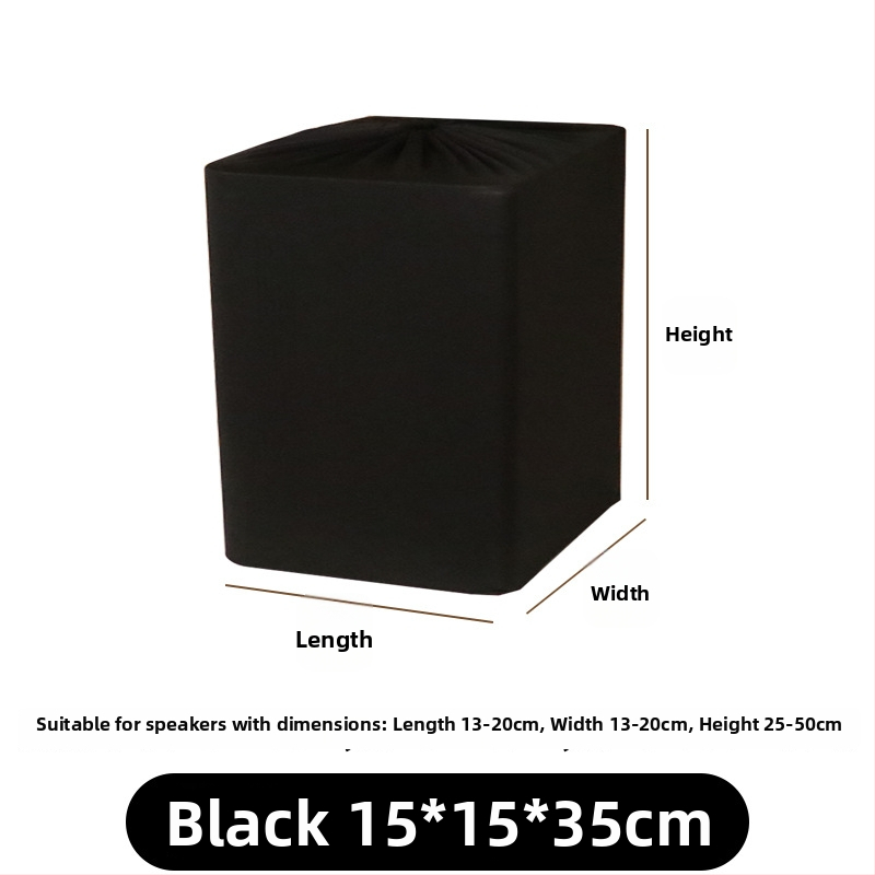 Elastīgs putekļu aizsargājošs vāciņš audio aprīkojumam un sadzīves tehnikai, Milk silk, pielāgojama, piemērots dzīvojamai istabai un komerciālām vietām