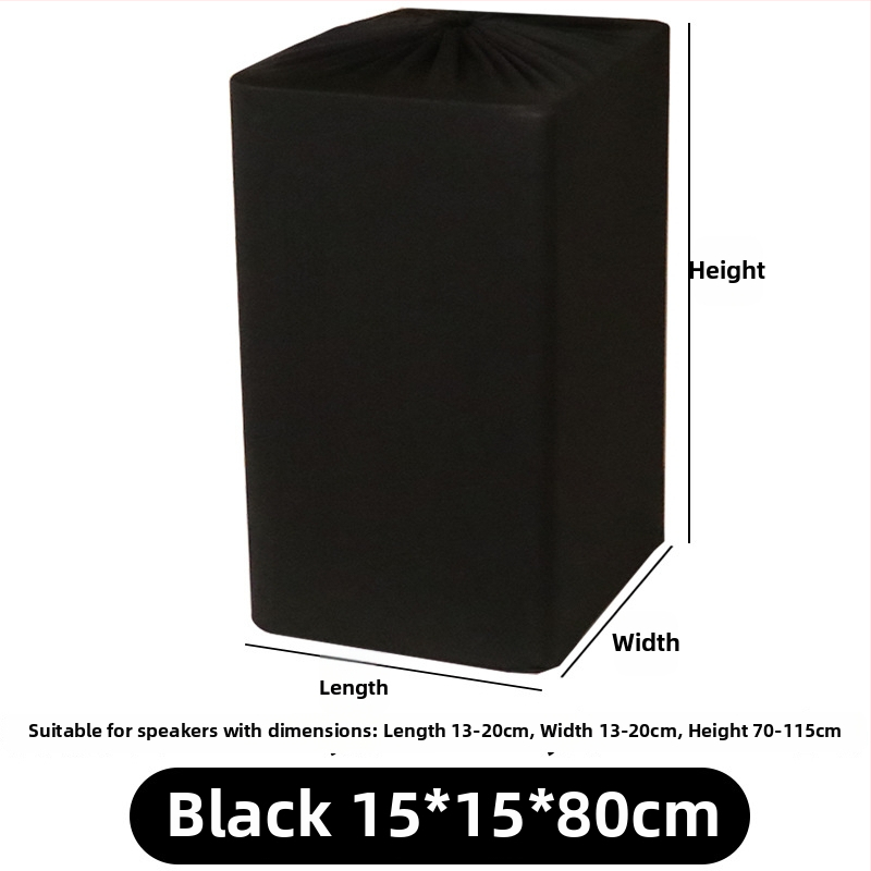 Elastīgs putekļu aizsargājošs vāciņš audio aprīkojumam un sadzīves tehnikai, Milk silk, pielāgojama, piemērots dzīvojamai istabai un komerciālām vietām