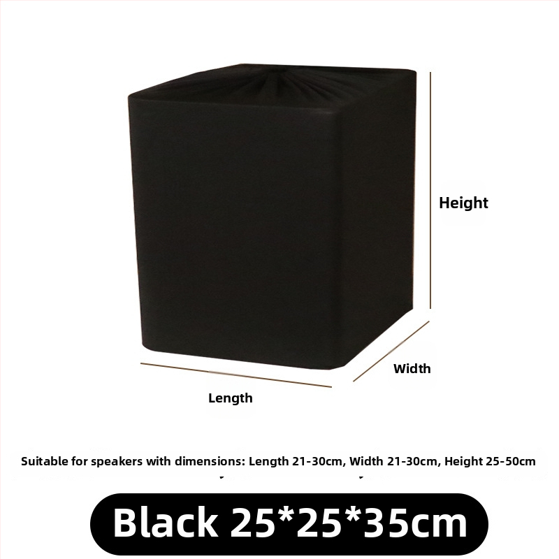 Elastīgs putekļu aizsargājošs vāciņš audio aprīkojumam un sadzīves tehnikai, Milk silk, pielāgojama, piemērots dzīvojamai istabai un komerciālām vietām