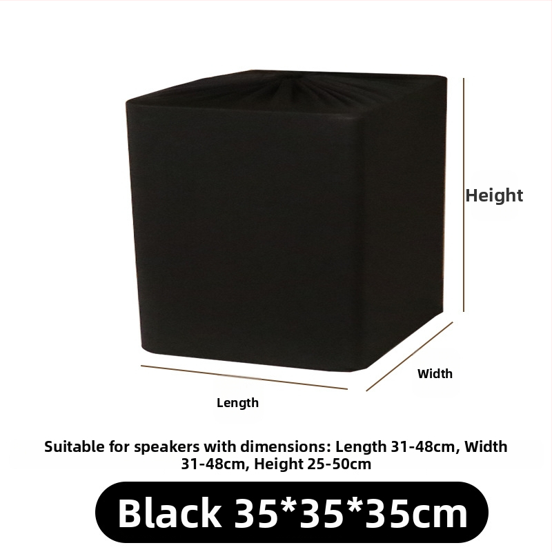 Elastīgs putekļu aizsargājošs vāciņš audio aprīkojumam un sadzīves tehnikai, Milk silk, pielāgojama, piemērots dzīvojamai istabai un komerciālām vietām