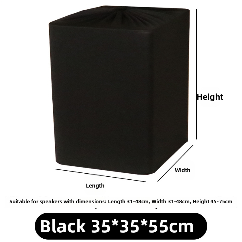 Elastīgs putekļu aizsargājošs vāciņš audio aprīkojumam un sadzīves tehnikai, Milk silk, pielāgojama, piemērots dzīvojamai istabai un komerciālām vietām