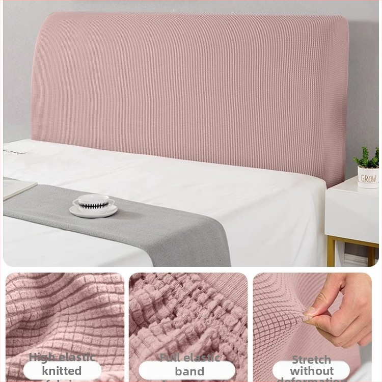 Univerzálny kryt na čelo postele, mäkké polstrovanie, elastický, proti prachu, pre šírku 1,5–1,8 m
