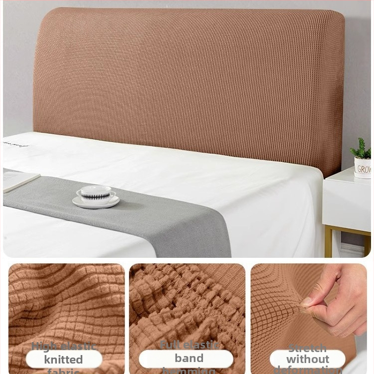 Univerzálny kryt na čelo postele, mäkké polstrovanie, elastický, proti prachu, pre šírku 1,5–1,8 m