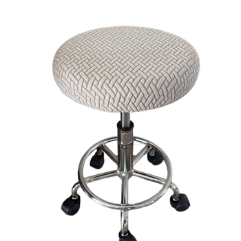 Kružna navlaka za stolac – poliester, protuklizna, otporna na habanje, zaštita od prašine, moderan stil