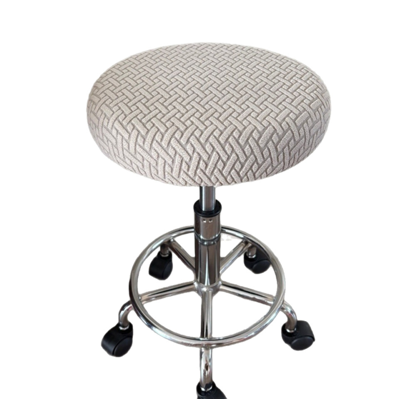 Kružna navlaka za stolac – poliester, protuklizna, otporna na habanje, zaštita od prašine, moderan stil