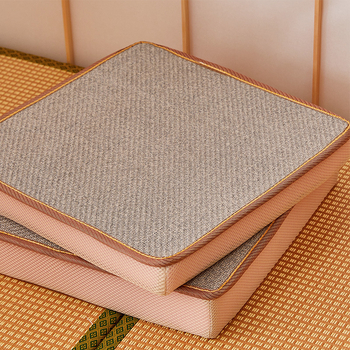 Krēsla spilvens ar biezāku sūkļa pildījumu, pretslīdēt dizains paaugstināšanai; audums no vīnogu šķiedras; pildījums: putas