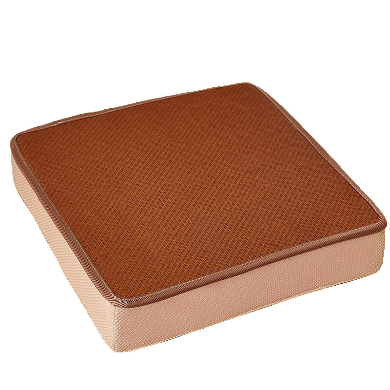 Krēsla spilvens ar biezāku sūkļa pildījumu, pretslīdēt dizains paaugstināšanai; audums no vīnogu šķiedras; pildījums: putas