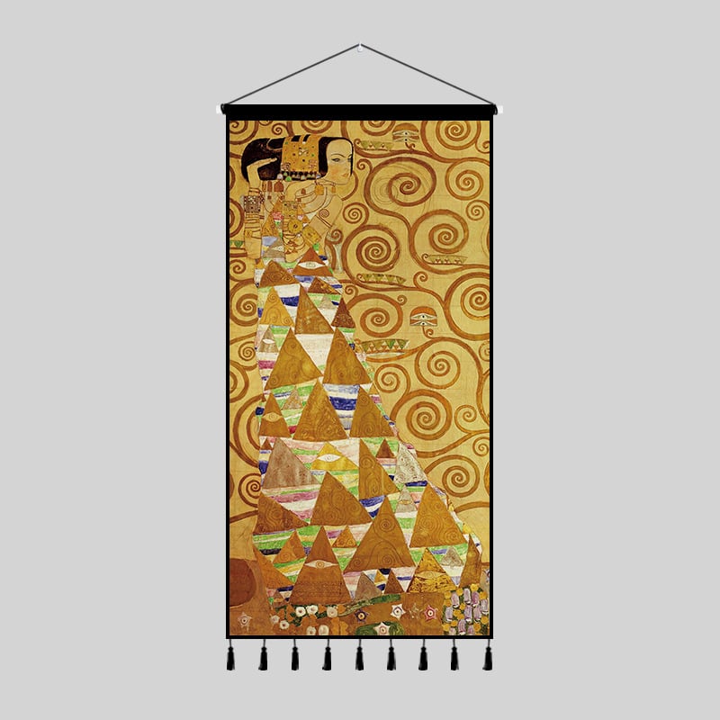 Pravokutni tapiser dekorativni tekstil s digitalnim prijenosom topline, 71-80% pamuka, za dnevni boravak