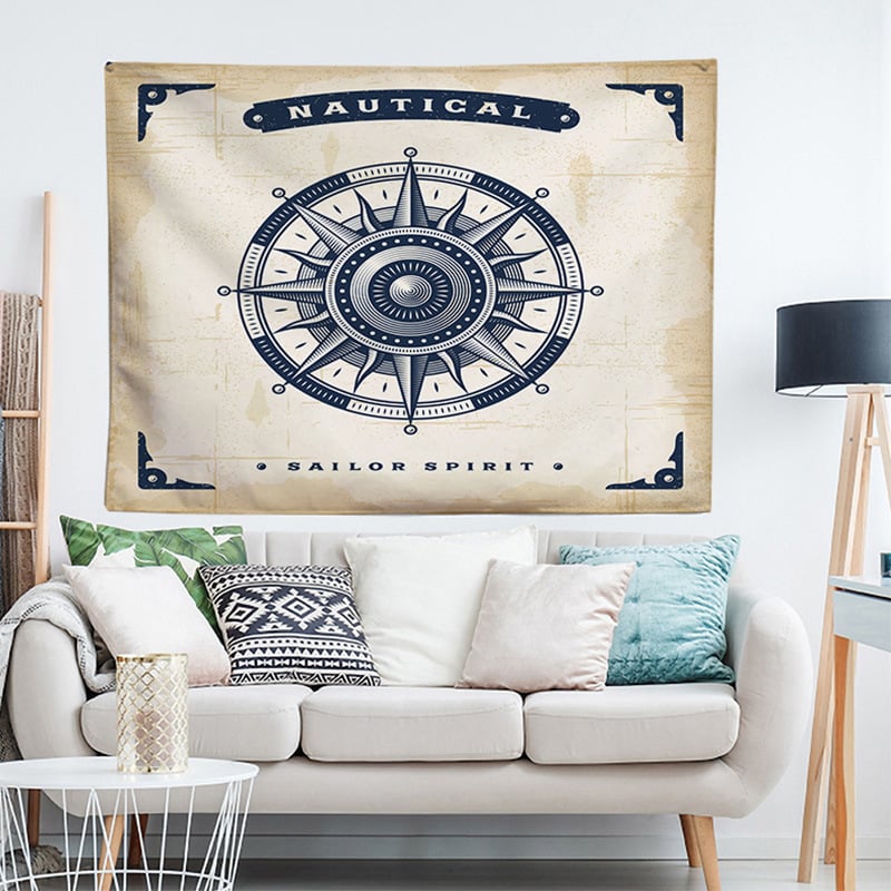 3D digitális nyomtatású gobelin poliészterből, gépi szövésű, téglalap alakú, táj motívum, modern minimalista stílus