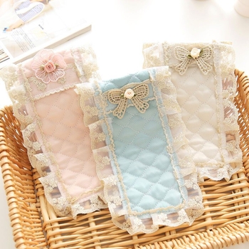 Κάλυμμα προστασίας για τα τηλεχειριστήρια κλιματισμού και τηλεόρασης, ύφασμα βαμβάκι, ευρωπαϊκό στυλ, δαντελένιο σχέδιο, προστασία από σκόνη