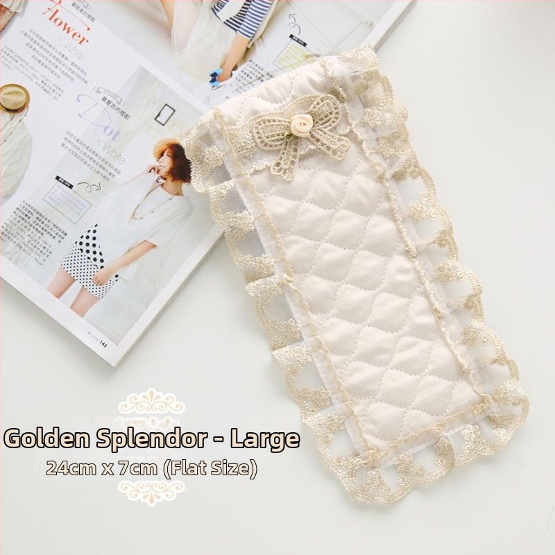 Κάλυμμα προστασίας για τα τηλεχειριστήρια κλιματισμού και τηλεόρασης, ύφασμα βαμβάκι, ευρωπαϊκό στυλ, δαντελένιο σχέδιο, προστασία από σκόνη