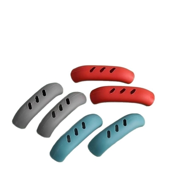 Silīkona pannas roktura vāciņš, aizsardzība pret apdegumiem un siltumizolāciju, universāla saderība ar pannām un wokiem