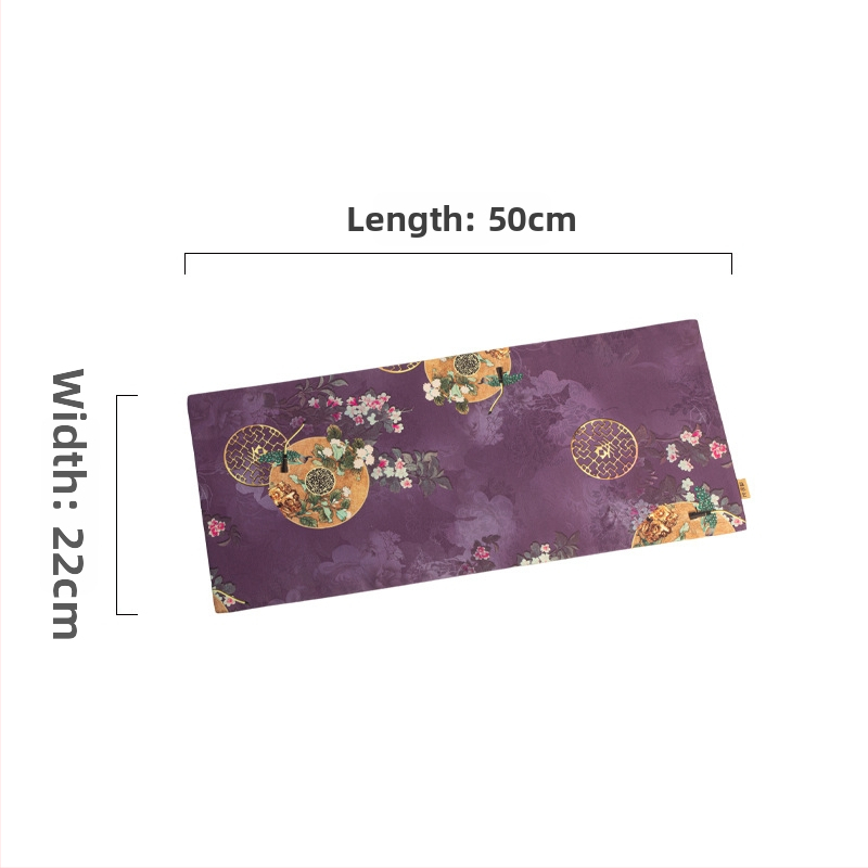 Audinio arbatos kilimėlis ceremonijai, storas šilumos izoliacija, kinietiško stiliaus ribota paviršius