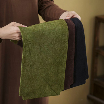 Arbatų kilimėlis iš audinio su tie-dye dizainu, dvipusis, sugeriantis, tinkamas kaip arbatos padėklas ir puodelio laikiklis