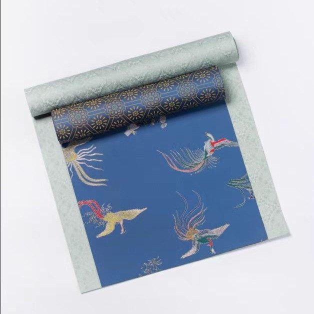 Set čajnih podložaka Zhihe Fengming Chang’an, retro kineski stil, dvostrani, apsorbirajući Zen stolni runner