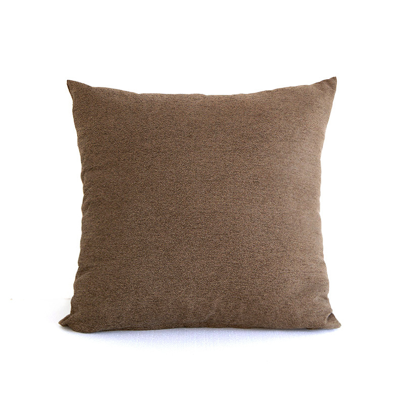 Jastuk s Chenille navlakom, jednostavan uzorak, punilo PP pamuk, moderni minimalistički stil