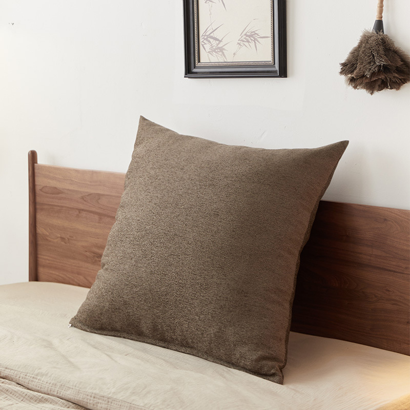 Jastuk s Chenille navlakom, jednostavan uzorak, punilo PP pamuk, moderni minimalistički stil