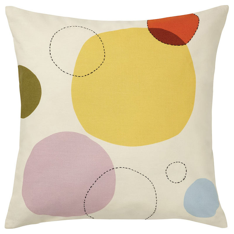 Jastučnica s plišem, geometrijski uzorak, digitalni tisak, skandinavski stil