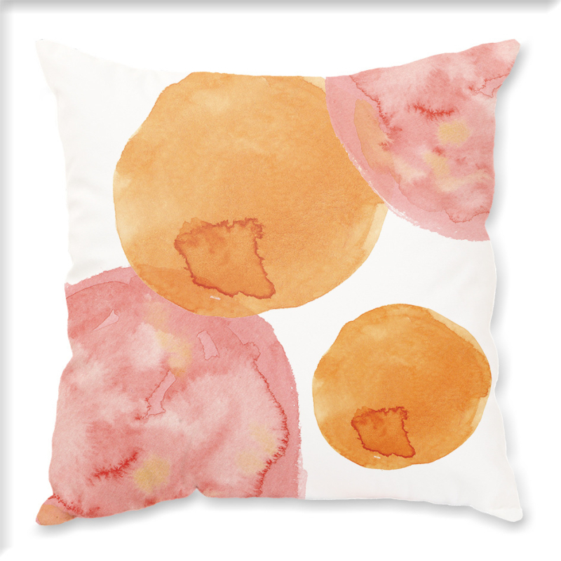 Jastučnica s plišem, geometrijski uzorak, digitalni tisak, skandinavski stil