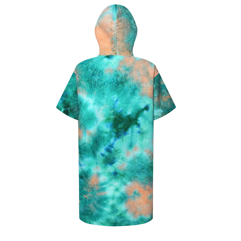 Tie-Dye nosivi kupaći ogrtač i brzo-sušeći ručnik za plivanje