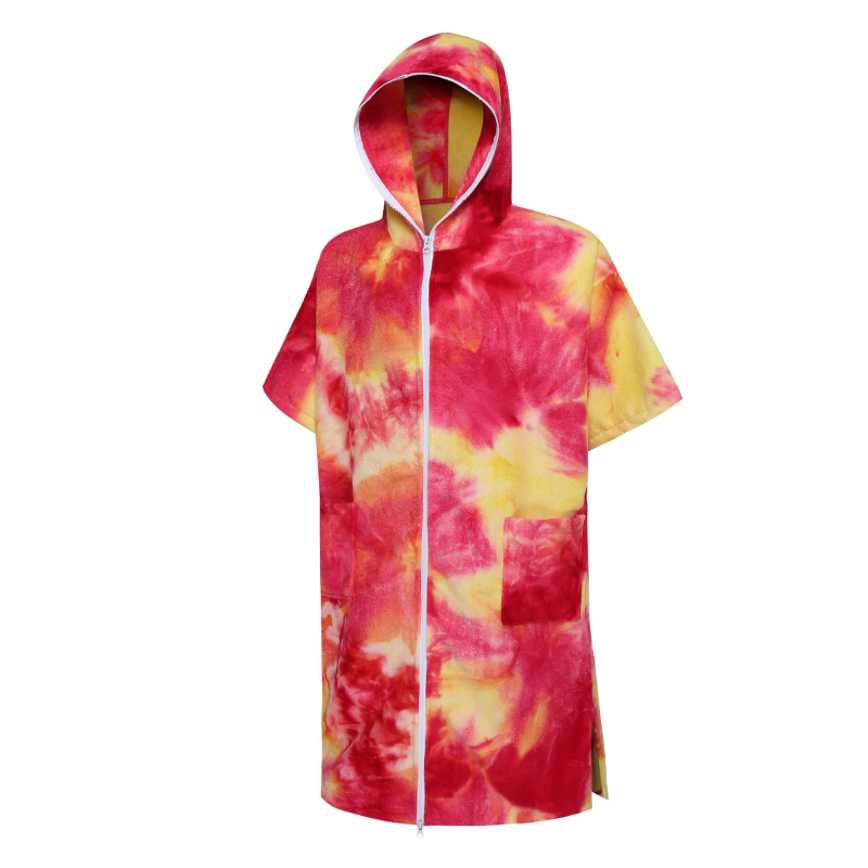 Tie-Dye nosivi kupaći ogrtač i brzo-sušeći ručnik za plivanje