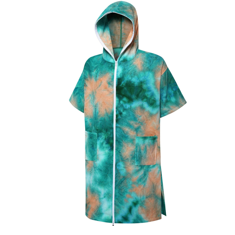 Tie-Dye nosivi kupaći ogrtač i brzo-sušeći ručnik za plivanje