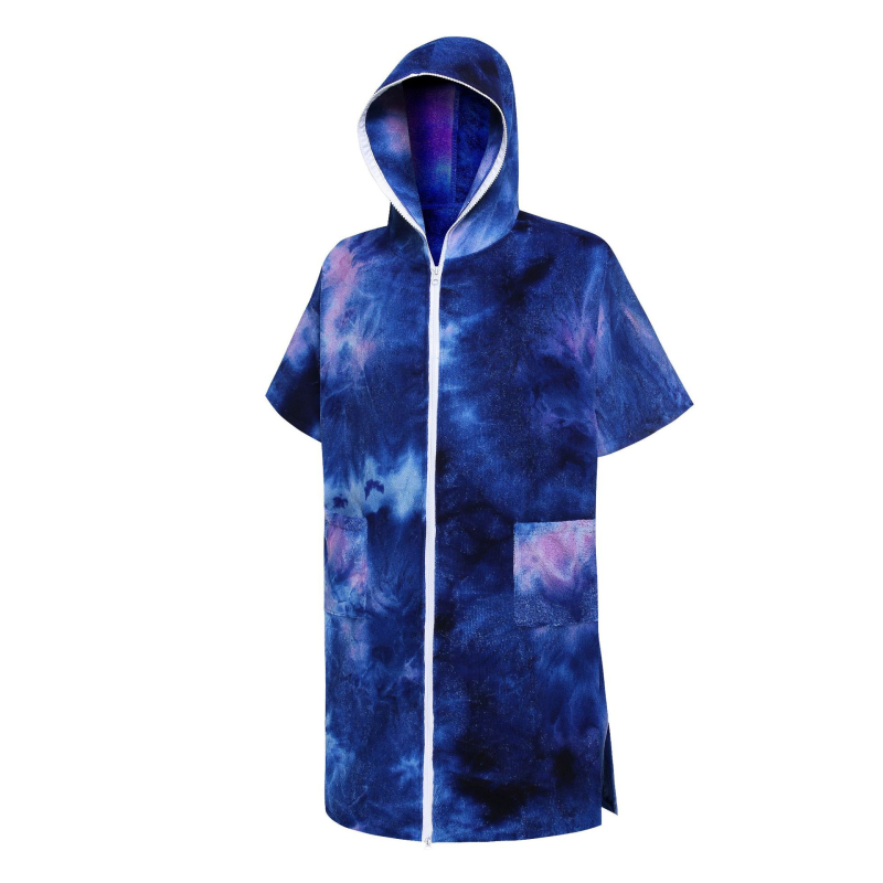 Tie-Dye nosivi kupaći ogrtač i brzo-sušeći ručnik za plivanje