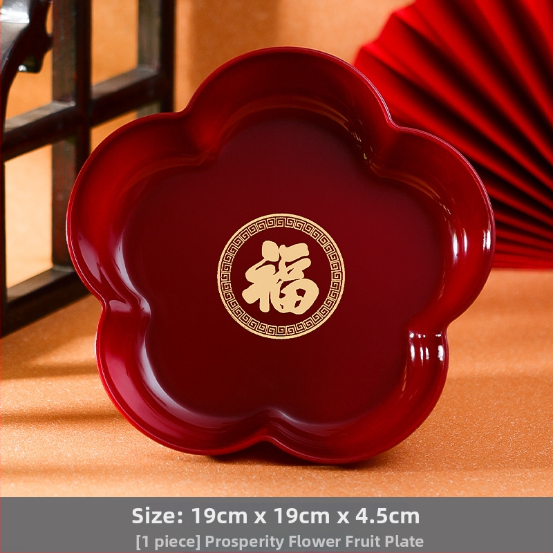  Plastikinis būsto įkūrimo dekoracijų rinkinys gyvenamojo kambario kavos staliukui su vaisių ir saldumynų padėklais, kartoninė pakuotė, prekė Orange Nuoyi Bai