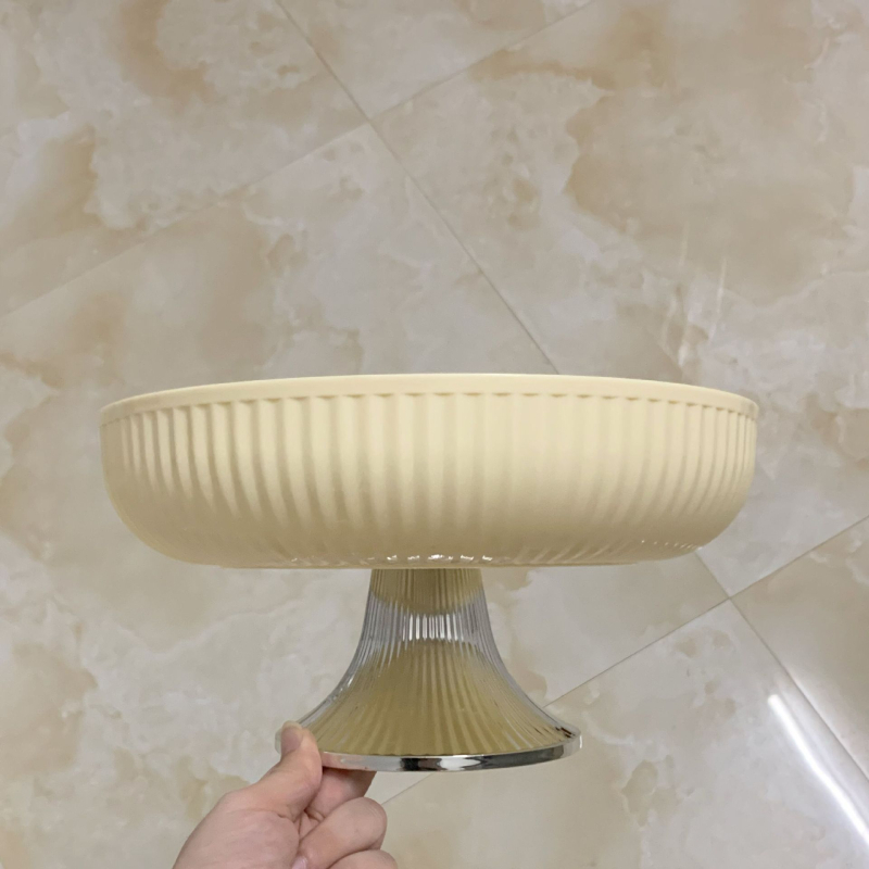 Plastični tanjur za voće, retro stil laganog luksuza, prvoklasna kvaliteta