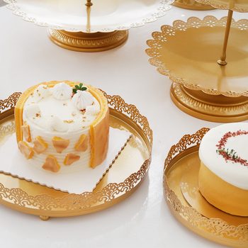 Metalni stalak za desertno posluživanje voća, europski stil, marka Appropriate room, licencírana privatna oznaka, prvoklasna kvaliteta
