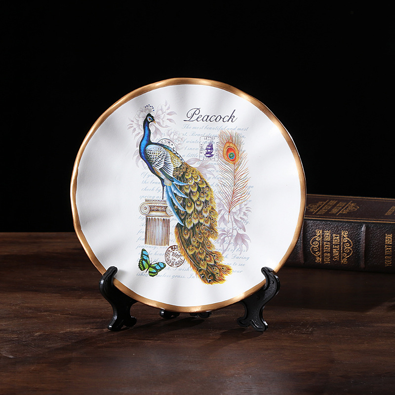 Keraminė dekoratyvinė lėkštė, rankų darbo, gimtadienio dovana, Kalėdų dekoras, verslo dovana