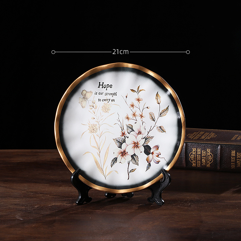 Keraminė dekoratyvinė lėkštė, rankų darbo, gimtadienio dovana, Kalėdų dekoras, verslo dovana