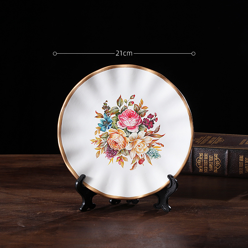 Keraminė dekoratyvinė lėkštė, rankų darbo, gimtadienio dovana, Kalėdų dekoras, verslo dovana