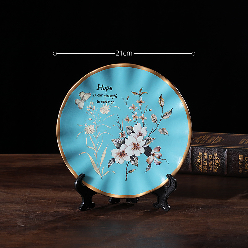 Keraminė dekoratyvinė lėkštė, rankų darbo, gimtadienio dovana, Kalėdų dekoras, verslo dovana