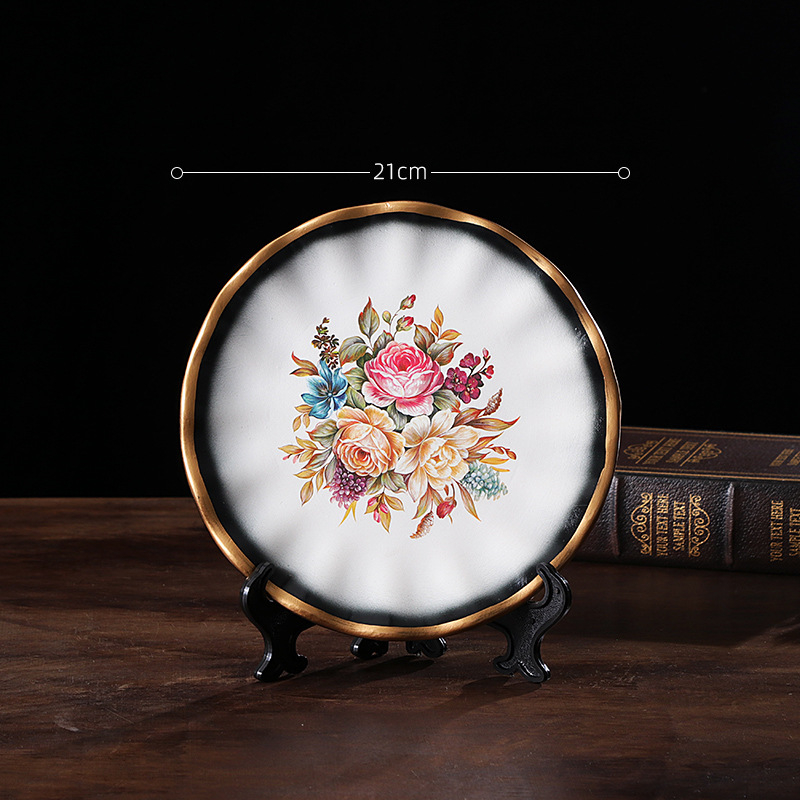 Keraminė dekoratyvinė lėkštė, rankų darbo, gimtadienio dovana, Kalėdų dekoras, verslo dovana