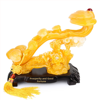 Natūralių dervos dekoratyvinė figūra svetainei ir vyno spintoms — pritaikymas, Ding Shengxiang, Guangdong