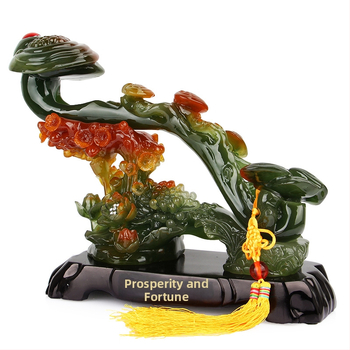 Natūralių dervos dekoratyvinė figūra svetainei ir vyno spintoms — pritaikymas, Ding Shengxiang, Guangdong