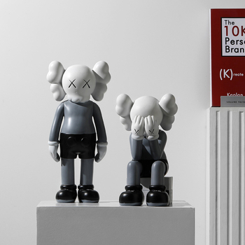 Meškiuko figūrėlė – šiaurietiško stiliaus, derva, Tang Dynasty prekė, animacinis dekoras, kartono pakuotė