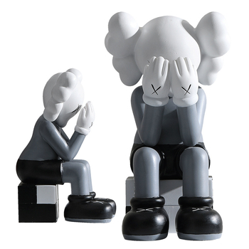 Meškiuko figūrėlė – šiaurietiško stiliaus, derva, Tang Dynasty prekė, animacinis dekoras, kartono pakuotė