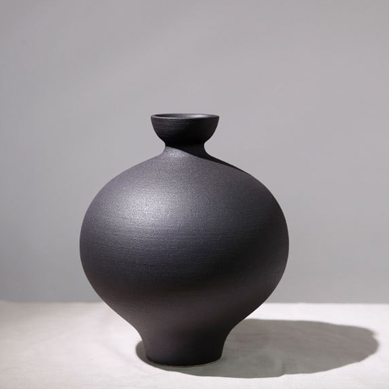 Glazēta keramikas vāze ķīniešu stilā