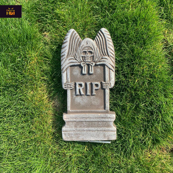 Halovīna putu apbedījums – skatu rekvizīts, šausmu dekors spoku mājai