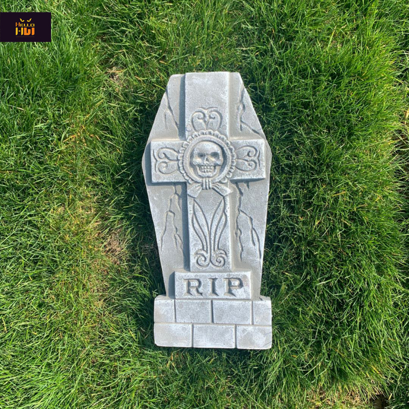 Halovīna putu apbedījums – skatu rekvizīts, šausmu dekors spoku mājai