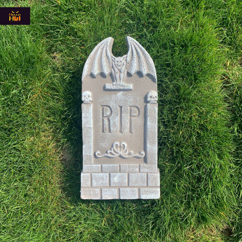 Halovīna putu apbedījums – skatu rekvizīts, šausmu dekors spoku mājai