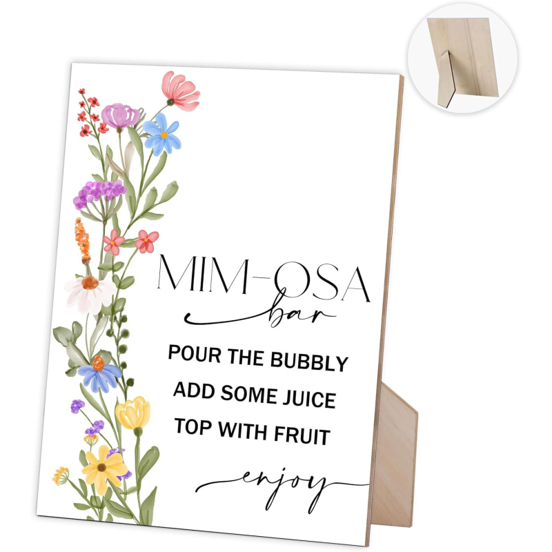 Koka galda zīme kāzām un pasākumiem, pielāgota gravēšana ar atvērtu ornamentu, drukāta virsma, kaligraiskais motīvs