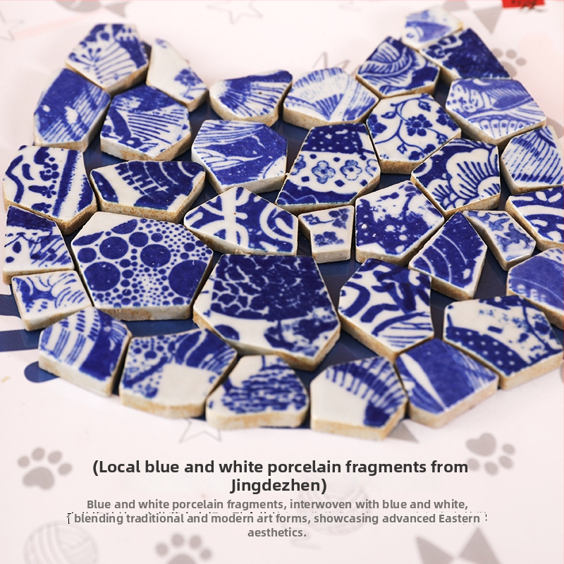 DIY keramisko flīžu mozaīkas gleznošanas komplekts, roku darbs, preces kods 176002z0, kategorija amatniecība – gleznošana, stils Ķīniešu stils, parasta iepakošana