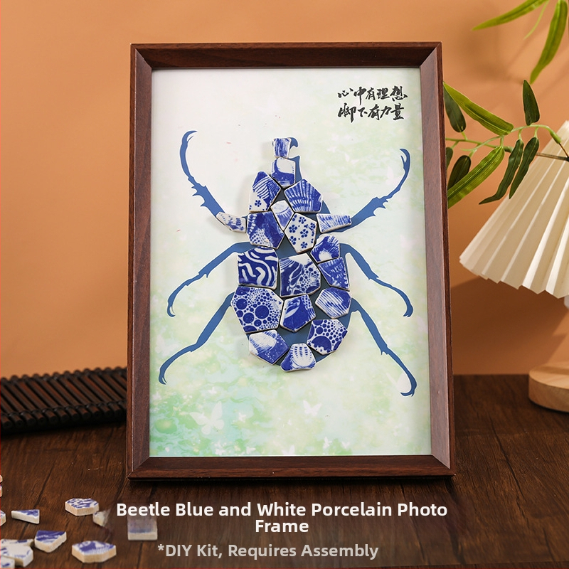 DIY keramisko flīžu mozaīkas gleznošanas komplekts, roku darbs, preces kods 176002z0, kategorija amatniecība – gleznošana, stils Ķīniešu stils, parasta iepakošana